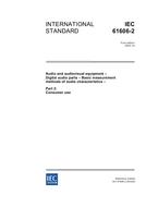 IEC 61606-2 Ed. 1.0 en:2003