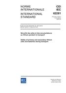 IEC 62281 Ed. 1.0 b:2004 IEC 62281 Ed. 1.0 b:2004