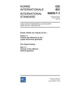 IEC 60695-7-1 Ed. 2.0 b:2004