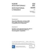 IEC 61543 Amd.1 Ed. 1.0 b:2004