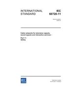 IEC 60728-11 Ed. 2.0 en:2005