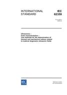 IEC 62359 Ed. 1.0 en:2005 IEC 62359 Ed. 1.0 en:2005