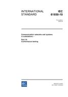 IEC 61850-10 Ed. 1.0 en:2005 IEC 61850-10 Ed. 1.0 en:2005