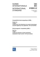 IEC 61000-3-2 Ed. 3.0 b:2005 IEC 61000-3-2 Ed. 3.0 b:2005