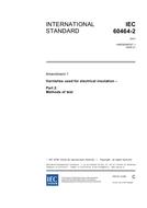 IEC 60464-2 Amd.1 Ed. 2.0 en:2006