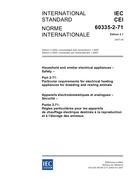 IEC 60335-2-71 Ed. 2.1 b:2007 IEC 60335-2-71 Ed. 2.1 b:2007