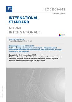 IEC 61000-4-11 Ed. 3.0 b