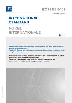 IEC 61189-5-301 Ed. 1.0 b