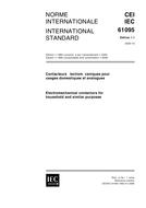 IEC 61095 Ed. 1.1 b:2000 IEC 61095 Ed. 1.1 b:2000