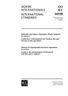 IEC 60599 Ed. 2.0 b:1999 IEC 60599 Ed. 2.0 b:1999