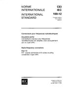 IEC 60169-12 Ed. 1.0 b IEC 60169-12 Ed. 1.0 b
