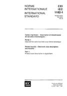 IEC 61182-1 Ed. 1.0 b