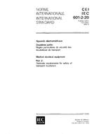 IEC 60601-2-20 Ed. 1.0 b:1990