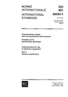 IEC 60393-1 Ed. 2.0 b:1989