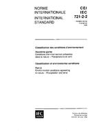IEC 60721-2-2 Ed. 1.0 b:1988