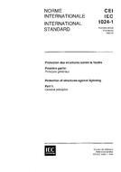 IEC 61024-1 Ed. 1.0 b IEC 61024-1 Ed. 1.0 b