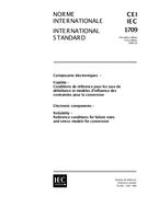 IEC 61709 Ed. 1.0 b:1996 IEC 61709 Ed. 1.0 b:1996