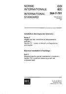 IEC 60364-7-701 Ed. 1.0 b:1984