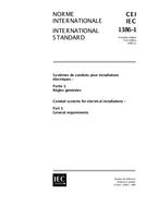 IEC 61386-1 Ed. 1.0 b:1996