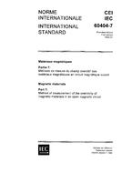 IEC 60404-7 Ed. 1.0 b:1982