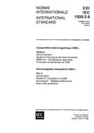 IEC 61000-2-9 Ed. 1.0 b
