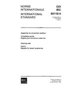 IEC 60118-5 Ed. 1.0 b
