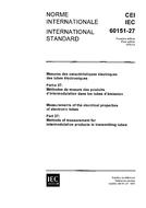 IEC 60151-27 Ed. 1.0 b