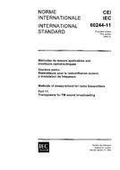 IEC 60244-11 Ed. 1.0 b