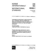 IEC 60388-1 Ed. 1.0 b IEC 60388-1 Ed. 1.0 b