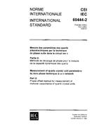 IEC 60444-2 Ed. 1.0 b