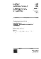 IEC 60904-2 Ed. 1.0 b:1989