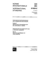IEC 61020-2 Ed. 1.0 b