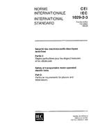 IEC 61029-2-3 Ed. 1.0 b