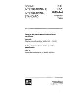 IEC 61029-2-4 Ed. 1.0 b IEC 61029-2-4 Ed. 1.0 b