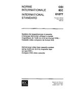 IEC 61077 Ed. 1.0 b