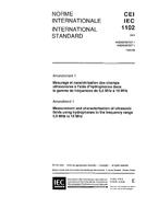 IEC 61102 Amd.1 Ed. 1.0 b:1993