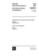 IEC 60268-3 Ed. 3.0 b:2000 IEC 60268-3 Ed. 3.0 b:2000