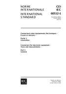 IEC 60512-1 Ed. 4.0 b:2001
