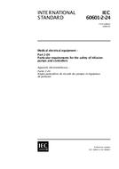 IEC 60601-2-24 Ed. 1.0 en:1998 IEC 60601-2-24 Ed. 1.0 en:1998