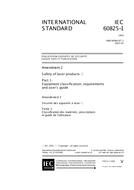 IEC 60825-1 Amd.2 Ed. 1.0 en IEC 60825-1 Amd.2 Ed. 1.0 en