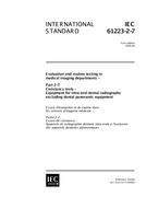 IEC 61223-2-7 Ed. 1.0 en