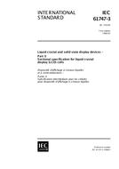 IEC 61747-3 Ed. 1.0 en:1998