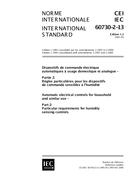 IEC 60730-2-13 Ed. 1.2 b:2001