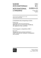 IEC 61000-4-25 Ed. 1.0 b:2001