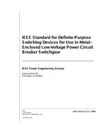 IEEE C37.13.1-2006 IEEE C37.13.1-2006