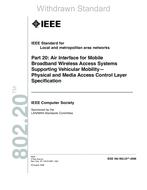 IEEE 802.20 IEEE 802.20