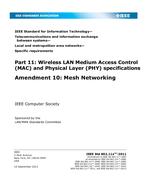 IEEE 802.11s IEEE 802.11s