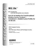 IEEE 802.16c IEEE 802.16c