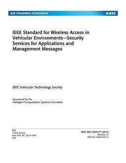 IEEE 1609.2 IEEE 1609.2