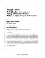 IEEE 802.21.1 IEEE 802.21.1